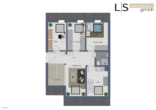 2. Wohnebene - *Unikat in S-West* Besondere Maisonette-Wohnung mit 700 m² Gartenparadies, Gartenhaus und Garage!