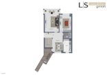 1. Wohnebene - *Unikat in S-West* Besondere Maisonette-Wohnung mit 700 m² Gartenparadies, Gartenhaus und Garage!