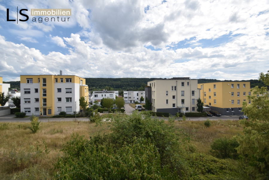 Aussicht vom Balkon