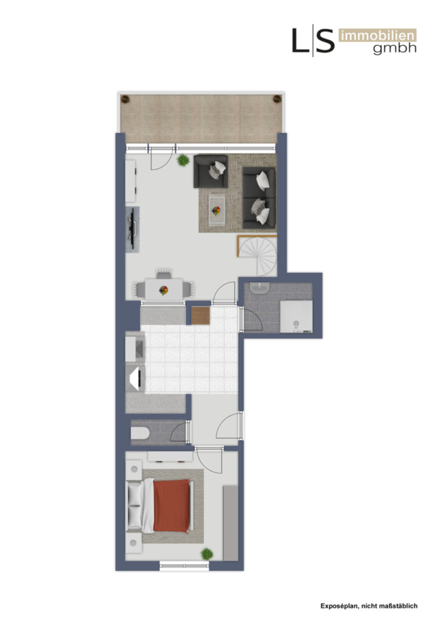 Grundriss Obergeschoss