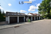 Straßenansicht | Garagenanlage - Charmante und sehr gepflegte 2-Zimmer-Wohnung mit Terrasse und Einzelgarage in Stuttgart-Möhringen!