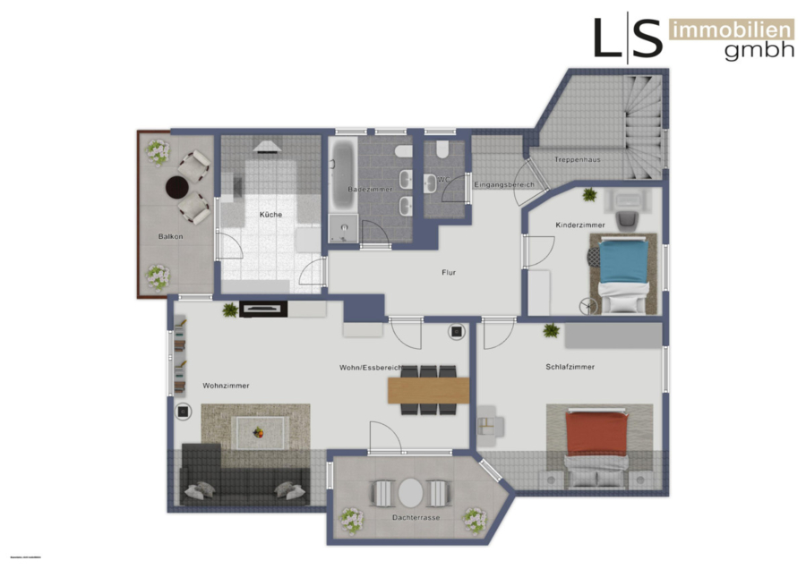Grundriss Dachgeschoss