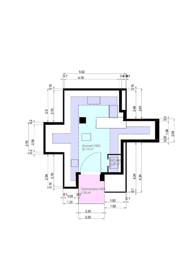 Grundriss DG 2
