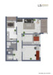 *Tolle Aussicht* Schöne & gepflegte 3-Zimmer-Wohnung mit 2 Balkonen und Kfz-Stellplatz in Böblingen - Grundriss