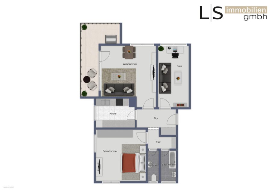 Grundriss links | EG + OG