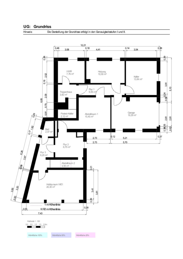Grundriss UG